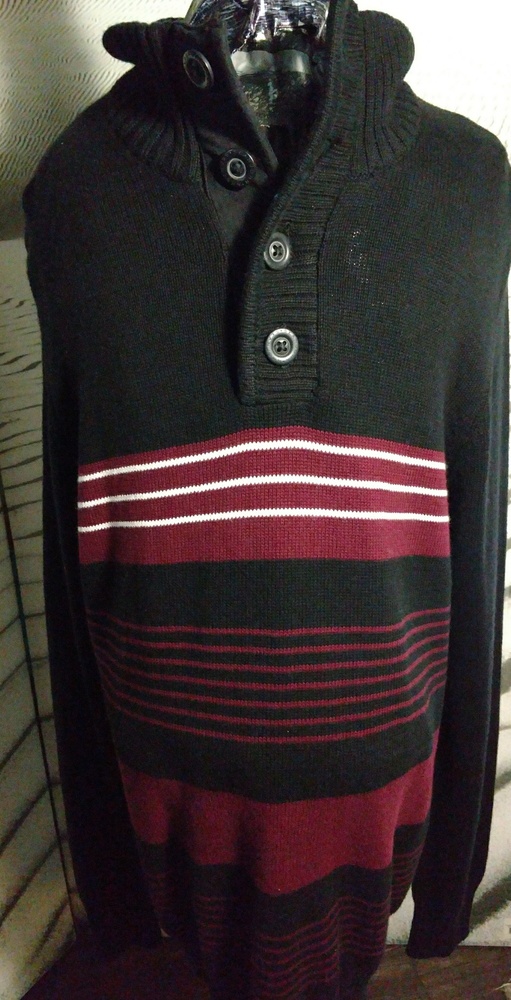 Sean John Black with Red Sweatshirt